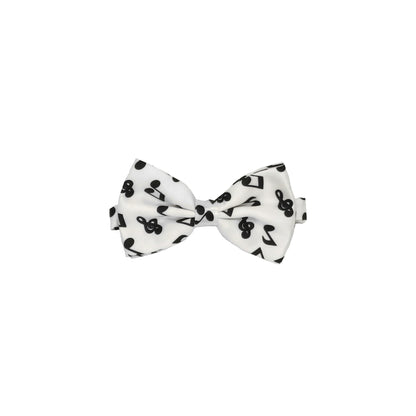 Music Symbol Bow Tie Black And White Keys